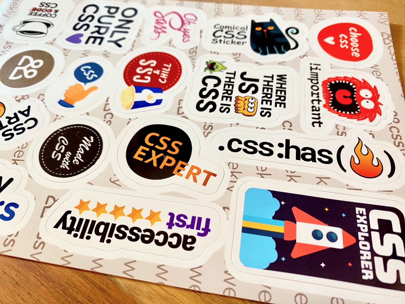 Set #3 — 17 Stickers / Small Size