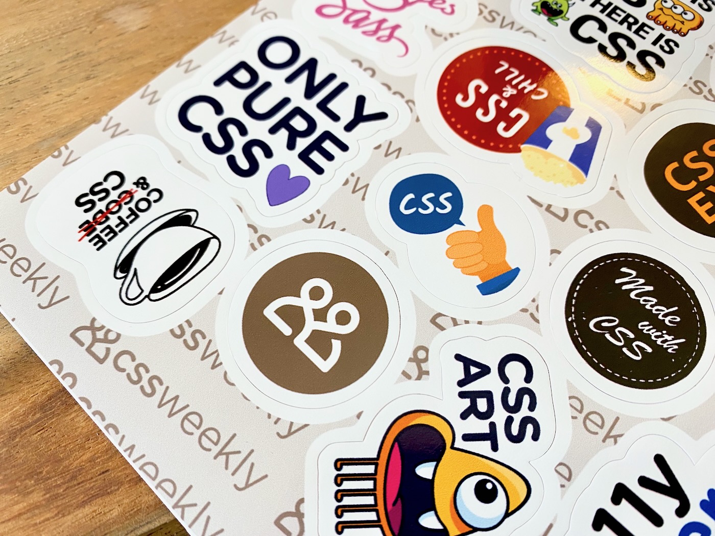 Set #3 — 17 Stickers / Small Size